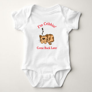 Body Para Bebé Soy Cribbin' Babys 1st Tee