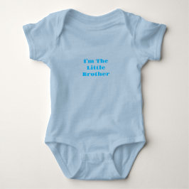 Body Para Bebé Soy El Bodysuit Para Bebé Hermanito Menor