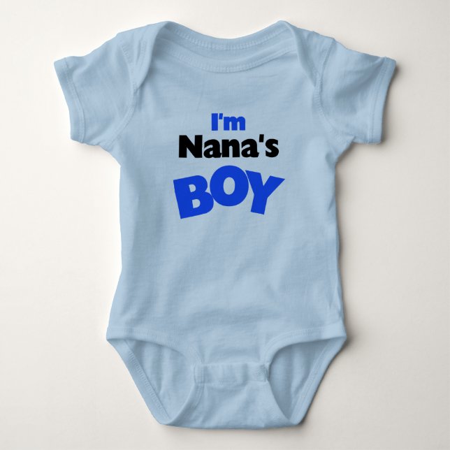 Body Para Bebé Soy el chico de Nana (Anverso)