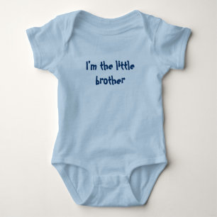 Body Para Bebé Soy el hermano pequeño