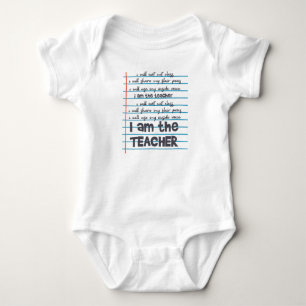 Body Para Bebé SOY EL PROFESOR QUE DICE Favorito