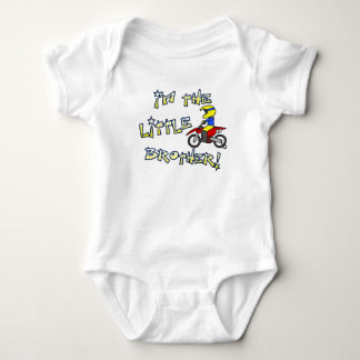 Body Para Bebé Soy el trapo de Motocross de Little Brother