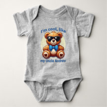 Soy Guay Teddy Bear con Personalizable Blue Bow