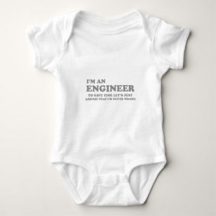 Body Para Bebé Soy ingeniero