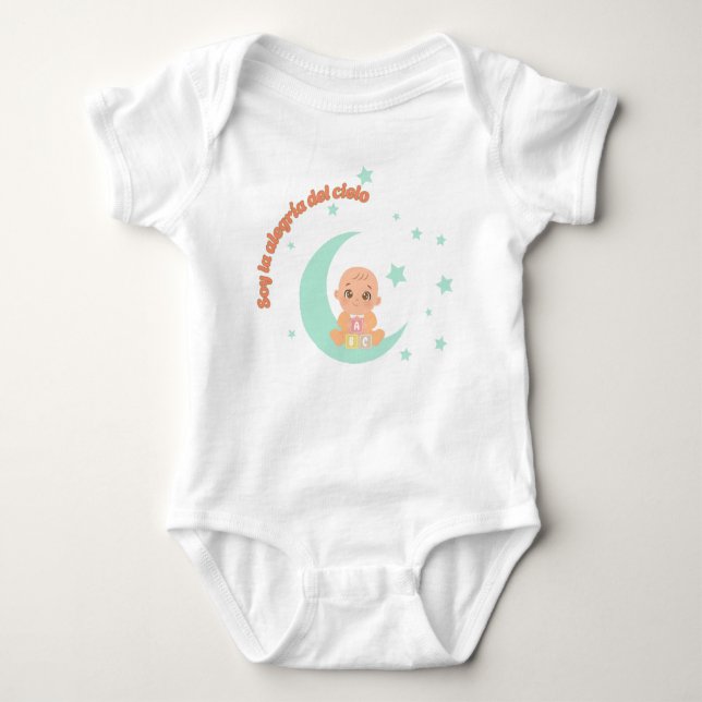 Body para bebé -soy la alegría del cielo (Anverso)