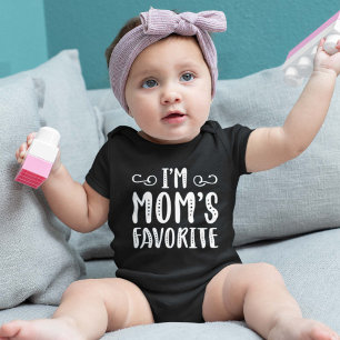 Body Para Bebé Soy la favorita de mamá