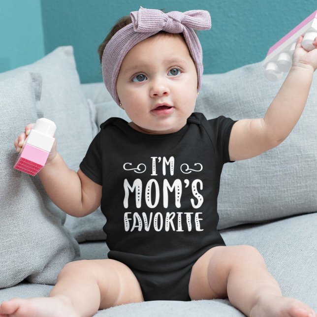 Body Para Bebé Soy la favorita de mamá (Subido por el creador)