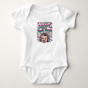 Body Para Bebé soy la prueba de que papá no siempre juega videoju