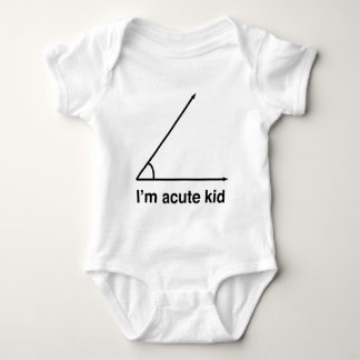 Body Para Bebé Soy niño agudo para los frikis de la matemáticas