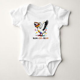 Body Para Bebé Soy Pelicute – Camiseta de Soy un Pelícano Adorabl