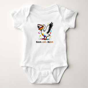 Body Para Bebé Soy Pelicute – Camiseta de Soy un Pelícano Adorabl