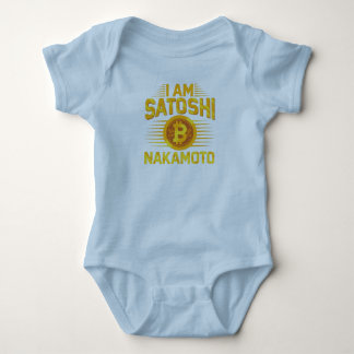 Body Para Bebé Soy Satoshi Nakamoto