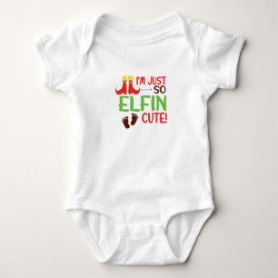 Body Para Bebé ¡Soy tan linda Elfin! Funny Baby Romper