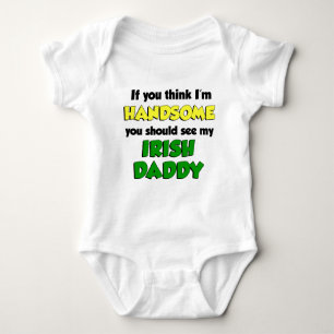 Body Para Bebé Soy un buen papi irlandés