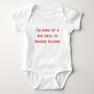 Body Para Bebé Soy un poco una gran cosa en Rhode Island