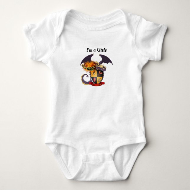 Body Para Bebé Soy una camiseta de los guerreros de la salsa (Anverso)