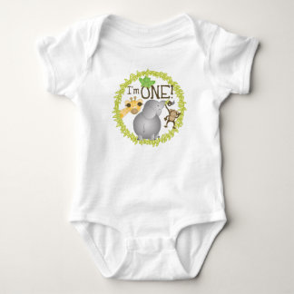 Body Para Bebé Soy UNA camiseta del bebé de la selva