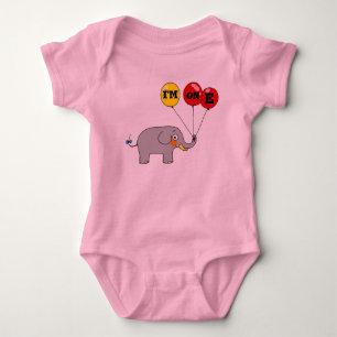 Body Para Bebé Soy uno (elefante bebé)