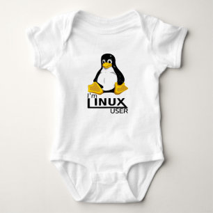 Body Para Bebé Soy usuario de Linux