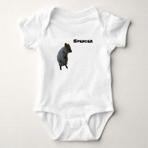 Body Para Bebé Spencer Boys Name @ Aussie Quokka, Baby Bodysuit