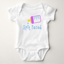 Spit Facing Baby Bodysuit