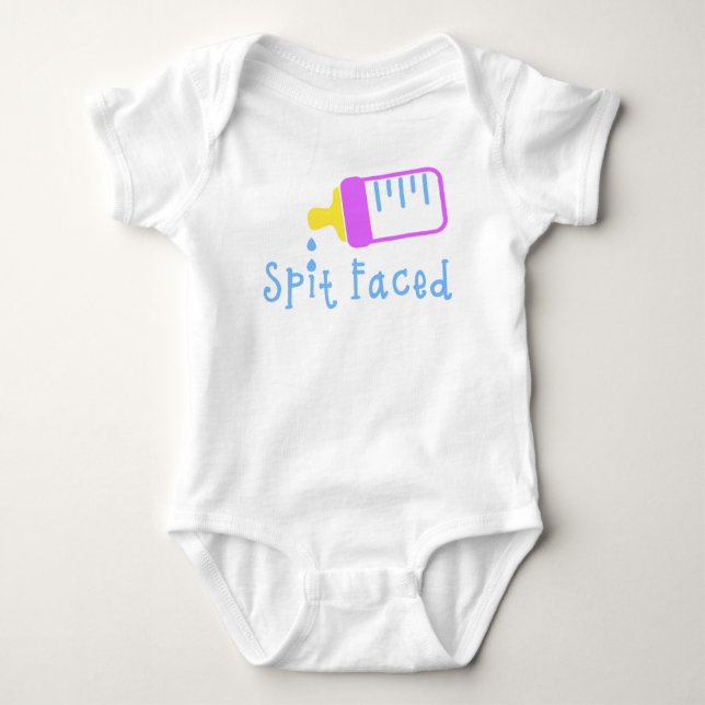 Body Para Bebé Spit Facing Baby Bodysuit (Anverso)