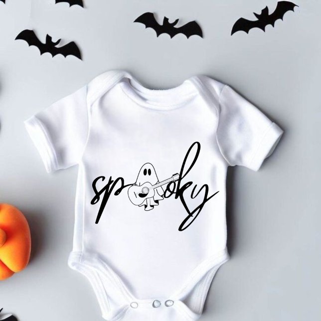 Body Para Bebé Spooky Halloween Dude Baby Body, Spooky Season  (Spooky )