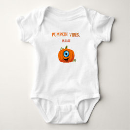 Body Para Bebé Spooky Sweetie – Pumpkin Eye Baby Outfit