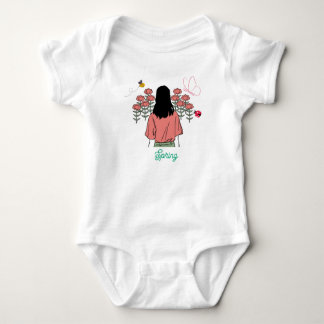 Body Para Bebé Spring Bloom