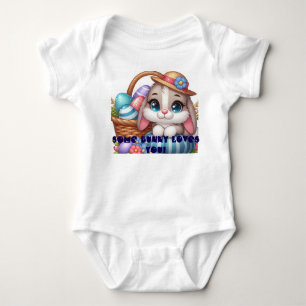 Body Para Bebé Springtime Bunny Bliss