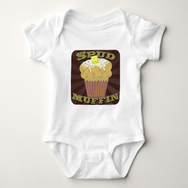 Body Para Bebé Spud Muffin (Anverso)