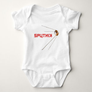 Body Para Bebé SPUTNIK - unión espacial/rusa/soviética/tecnología