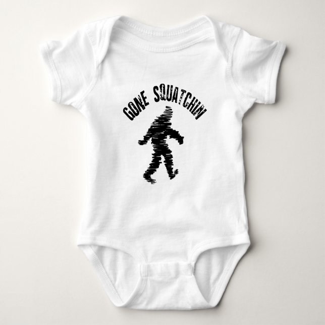 Body Para Bebé Squatchin' (Anverso)