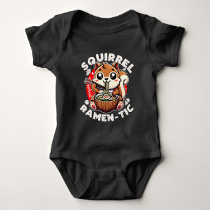 Body Para Bebé Squirrel Ramen-tic