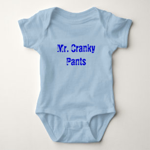 Body Para Bebé Sr. Cranky Pants