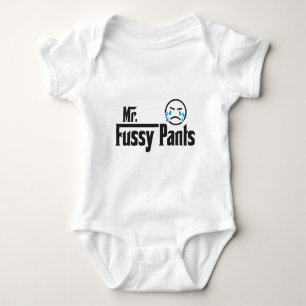 Body Para Bebé Sr. Fussy Pants