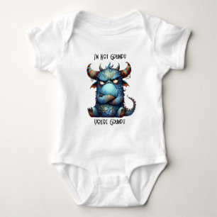 Body Para Bebé Sr. Grumpy Monster