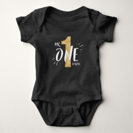 Body Para Bebé Sr. Onemaravillosos cumpleaños Shirt Romper Boy Bl