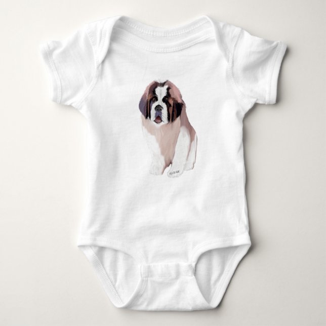 Body Para Bebé St. Bernard Puppy (Anverso)