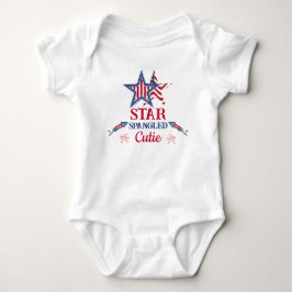 Body Para Bebé Star Spangled Cutie