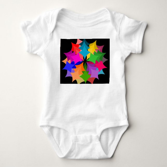 Body Para Bebé Star Wreath (Anverso)