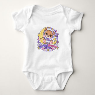 Body Para Bebé Starlight Dreams – Bodysuit de Oso Mágico Bebé