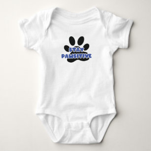 Body Para Bebé Stay Paw curioso animal
