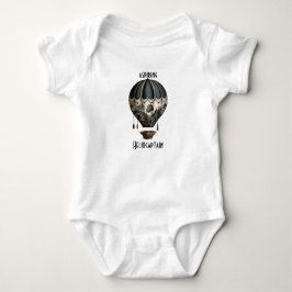 Body Para Bebé Steampunk Hot Air Balloon T-Shirt