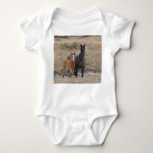 Body Para Bebé Steens Wild Horse Baby Bodysuit  (Anverso)