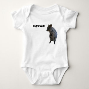 Body Para Bebé Steven Name @ Aussie Quokka, Baby Bodysuit