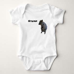 Body Para Bebé Steven Nombre @ Aussie Quokka, Bodysuit de bebé