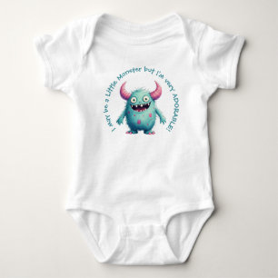 Body Para Bebé Stewart: El adorable pequeño monstruo