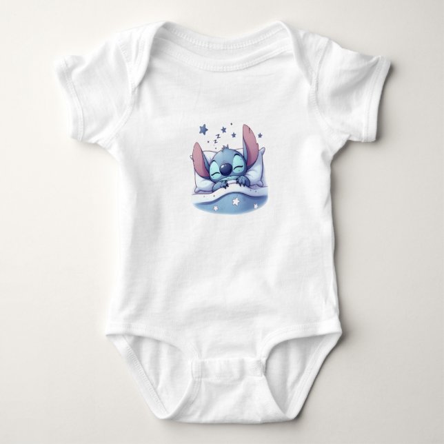 Body Para Bebé Stitch-Inspired Baby  (Anverso)