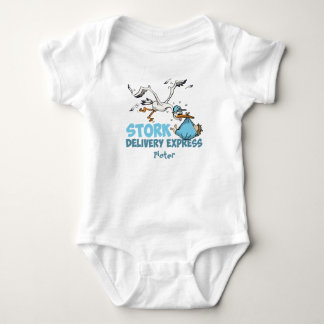 Body Para Bebé Stork Delivery – Gepersonaliseerde baby romper 